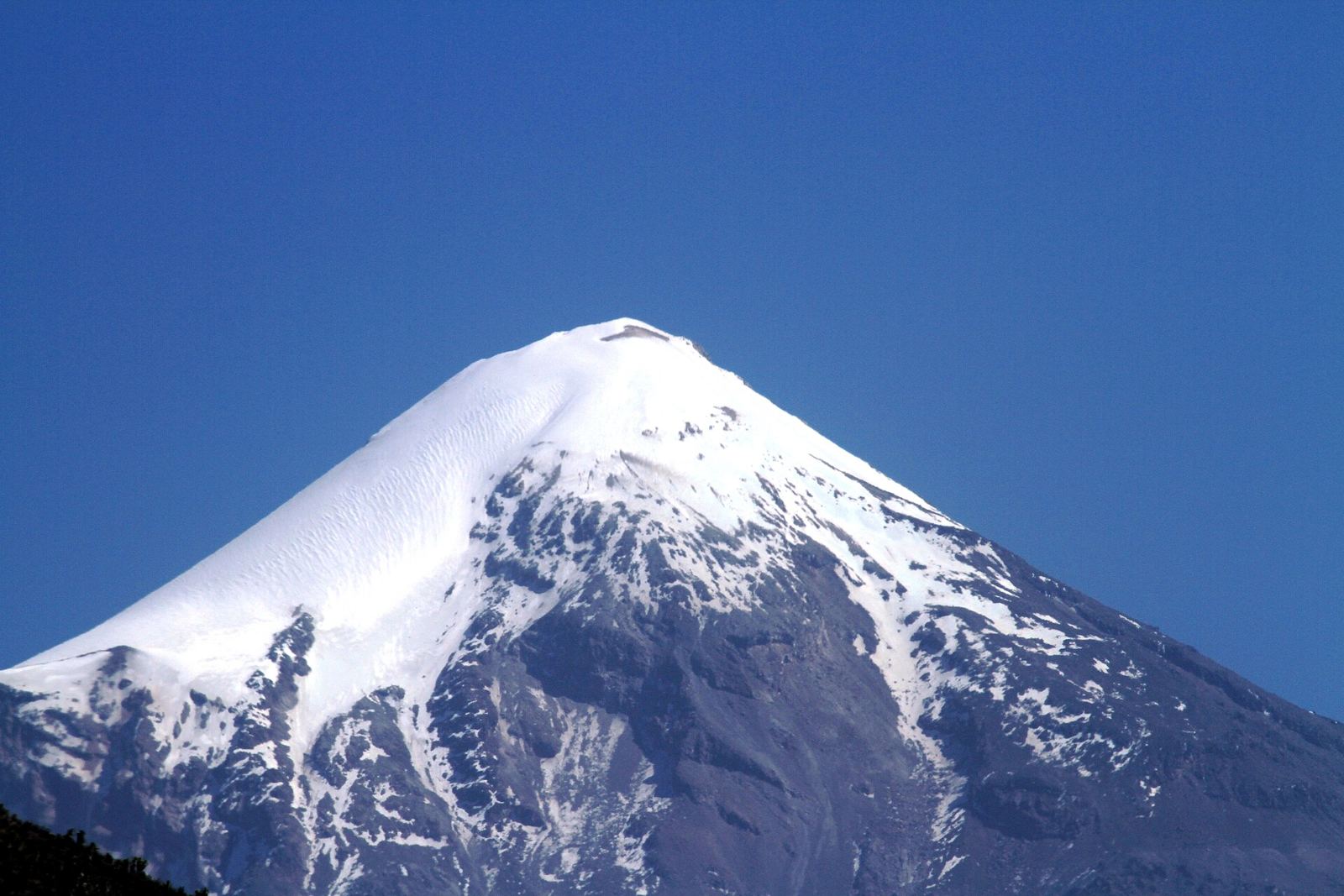 The summit cone from Aljojuca